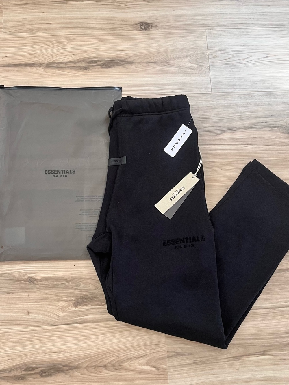 Brand new essentials sweats uncuffed